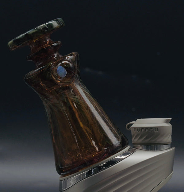 Eternal Flameworks - Worked Chugger Puffco Peak Glass Attachment