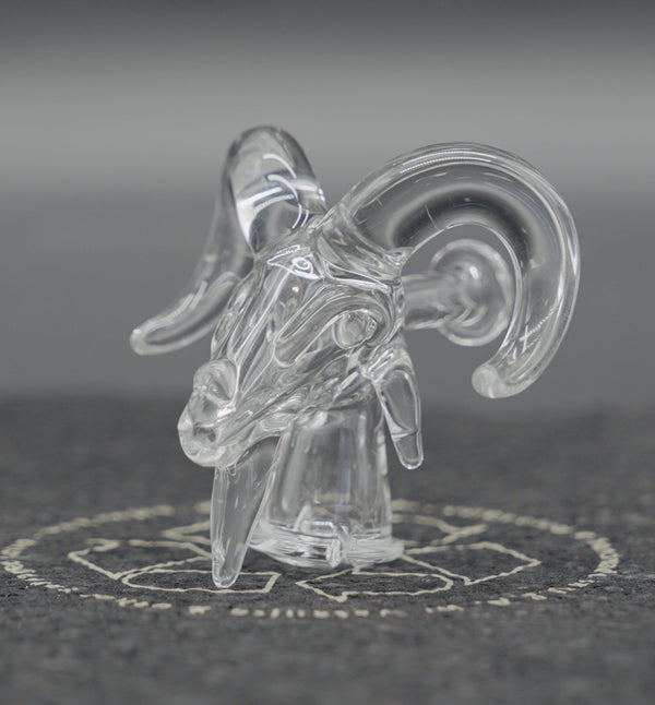 MCS Glass - Clear Goat Puffco Proxy Core Mouthpiece