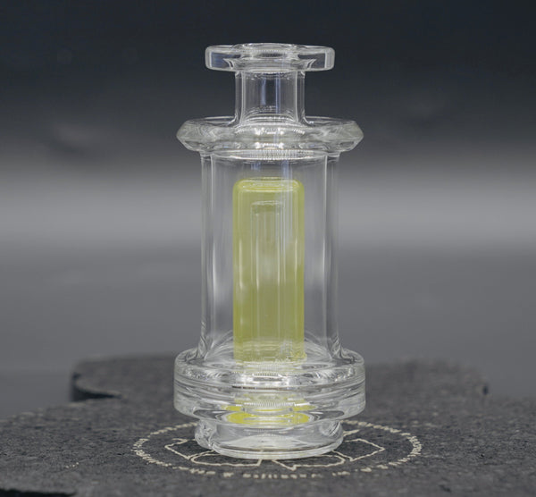 Jwoerz Glass - Color Accented Mini Tube Puffco Peak Glass Attachment