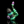 Smiley Glass - Toxic Galaxy Wig Wag Puffco Proxy Glass Pipe