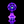 Eternal Flameworks - UV Spaceship Beam Puffco Proxy Core Glass Mouthpiece