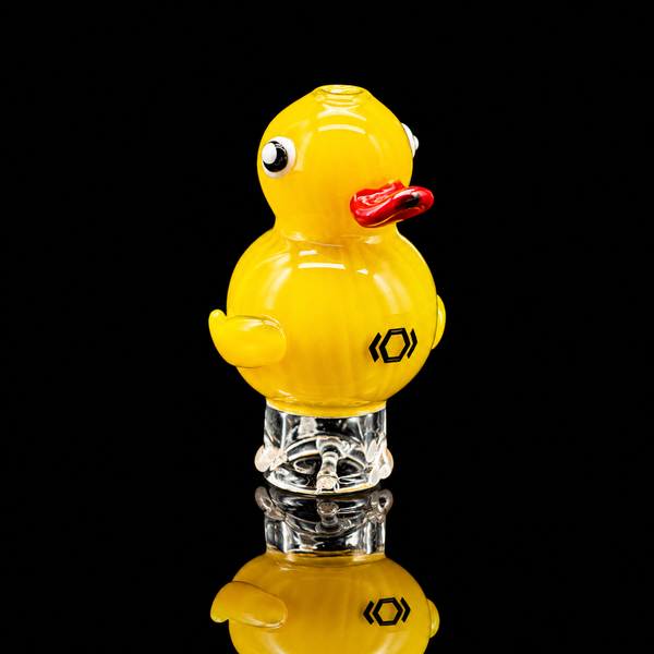 Kickback Glass - Ducky Puffco Pivot Glass Mouthpiece