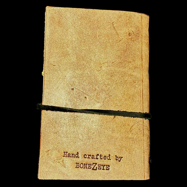 BoneZEye x Salt Glass - Leather Journal (2025)