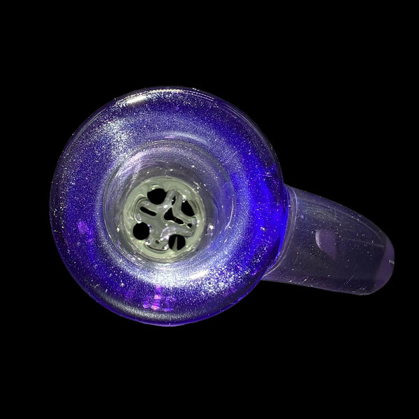 Sovereignty Glass - (Slide) [Full Accent] Wildberry #11 over Fog White Satin