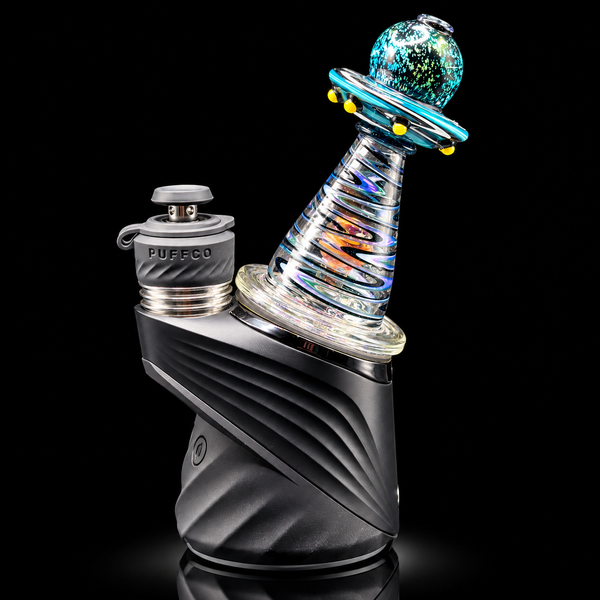 Eternal Flameworks – Space Beam Dry Glass Attachment for Puffco Peak & Peak Pro