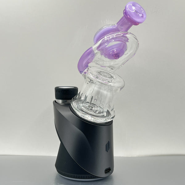 Ery Glass  - (PuffCo) Lean Back (Recycler) Top Glass (Purple Magic & Pink Slyme) (2024)