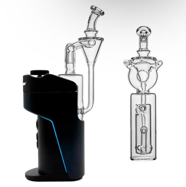 Calibear Donut Recycler Glass Attachment for Dr. Dabber Switch GO