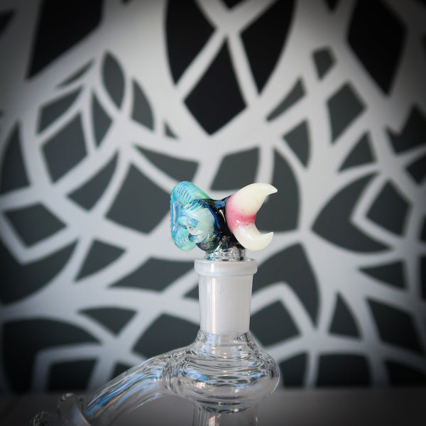 SALT GLASS SLIDE (2023) 14mm - Zen / Moonstone / Aqua Azul / Jet Black