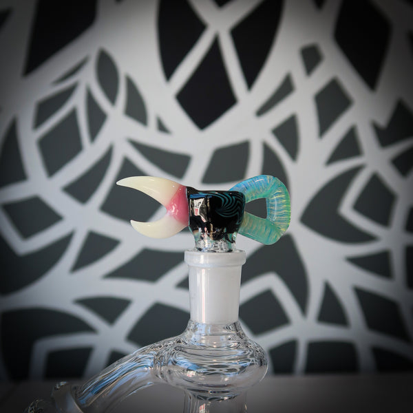 SALT GLASS SLIDE (2023) 14mm - Zen / Moonstone / Aqua Azul / Jet Black