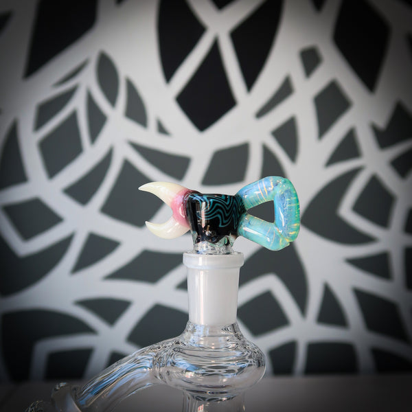 SALT GLASS SLIDE (2023) 14mm - Zen / Moonstone / Aqua Azul / Jet Black