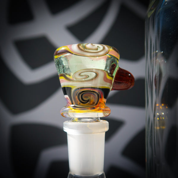 Slob Glass - 14mm Wigwag bowl