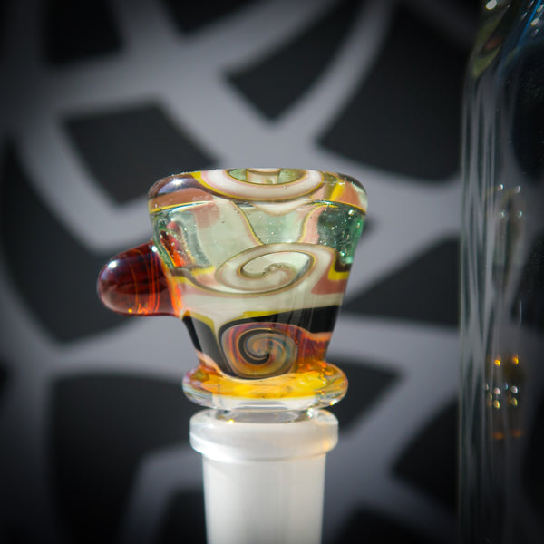 Slob Glass - 14mm Wigwag bowl