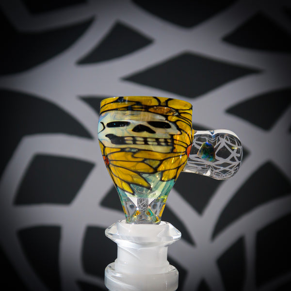 Windstar Glass Skull Slide 14mm