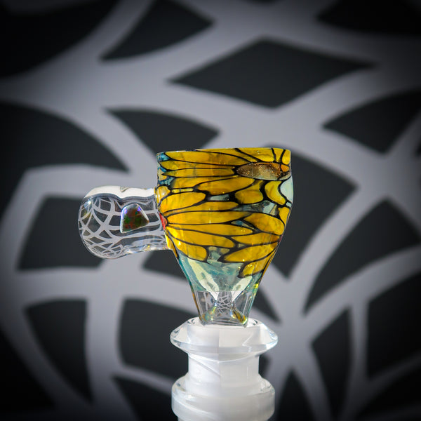 Windstar Glass Skull Slide 14mm